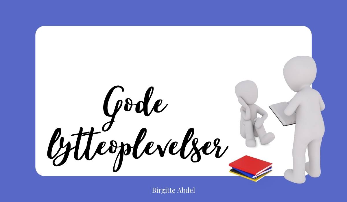 EN GOD BOG at lytte til En god bog