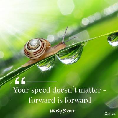 YOUR SPEED DOESN´T MATTER selvværd