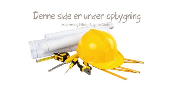 DENNE HJEMMESIDE ER UNDER OPBYGNING. Billede, der viser at denne hjemmeside er ved at blive bygget